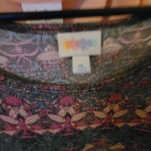 LuLaRoe Multicolor Patterned Top